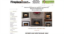 Desktop Screenshot of fireplaceinsert.com